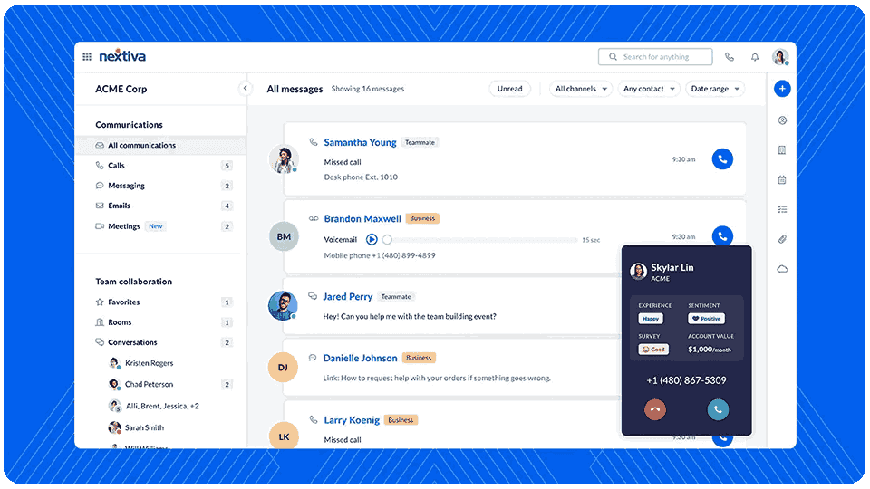 Omnichannel contact center solution